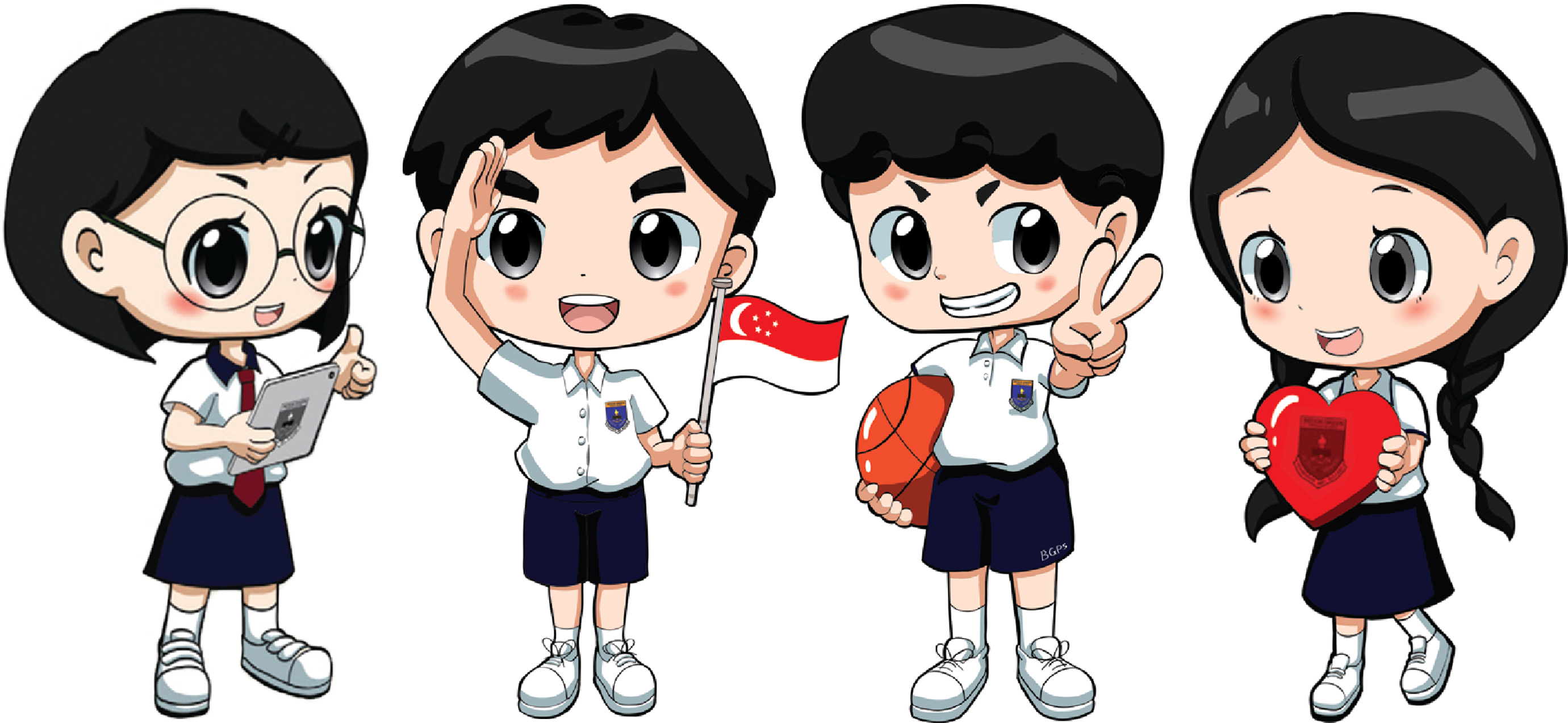 BGPS Mascots